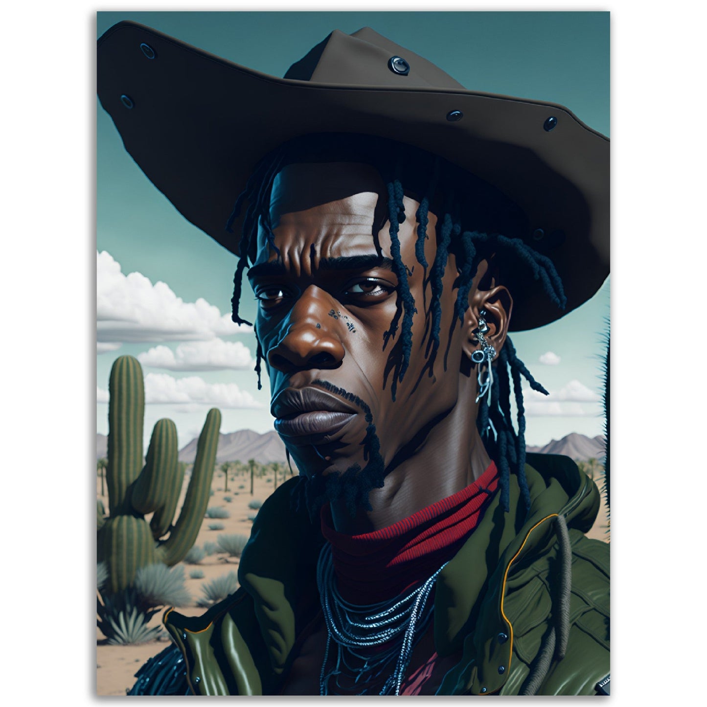 Travis Scott - Cactus Jack - Full Art - Poster