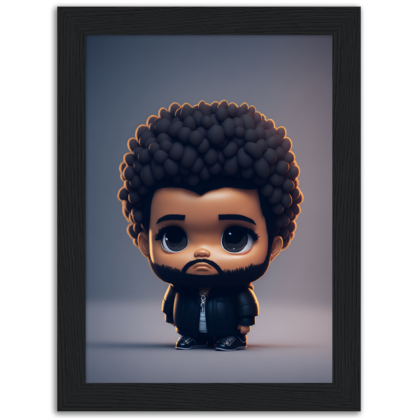 The Weeknd - Cartoon Figure 1 - Poster