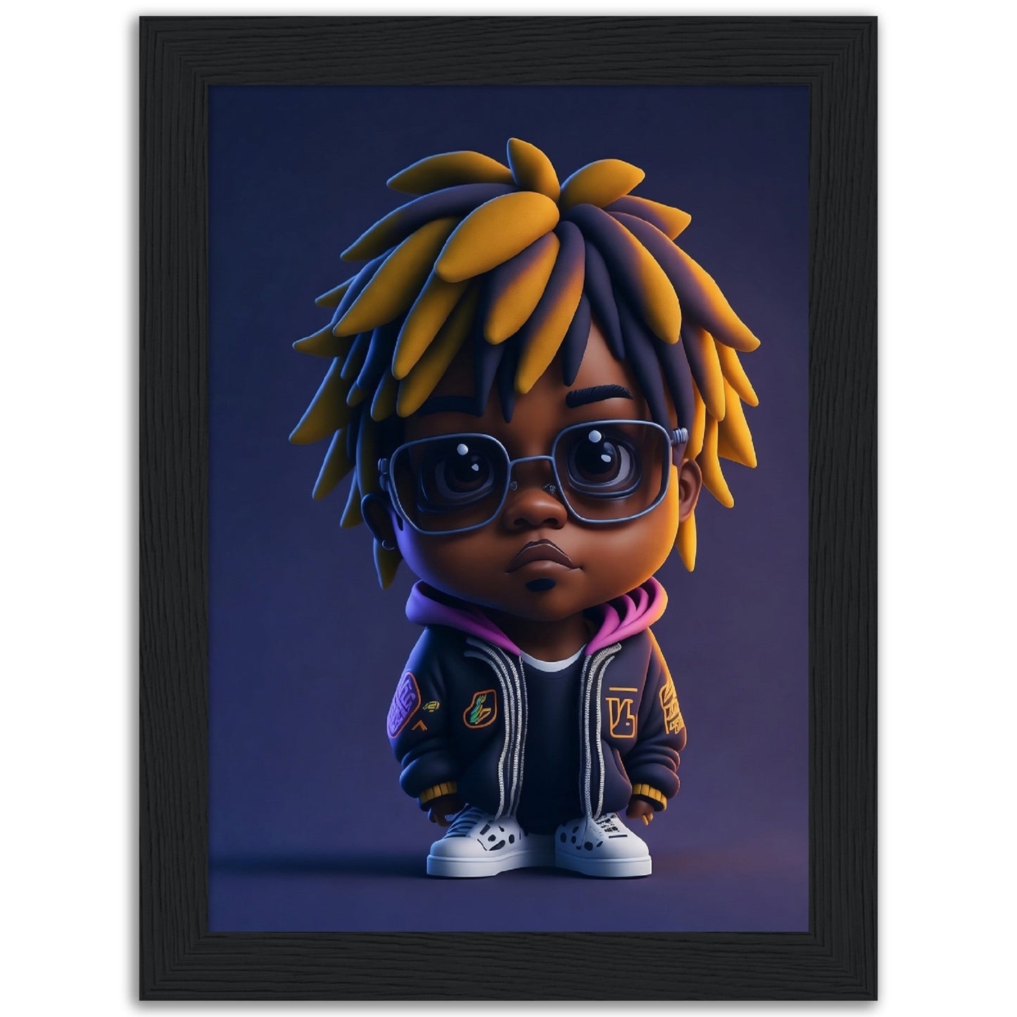 Juice WRLD - Cartoon Figure - Poster