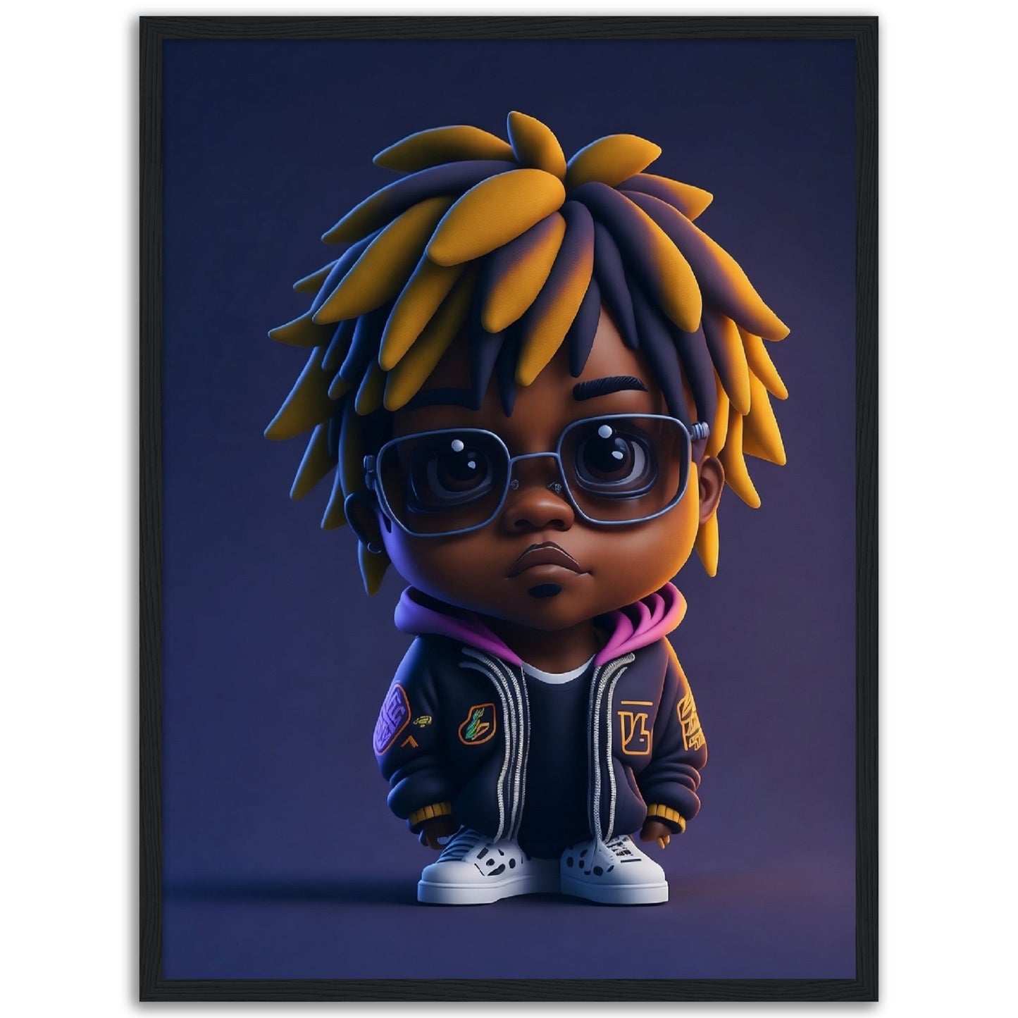 Juice WRLD - Cartoon Character - Poster 